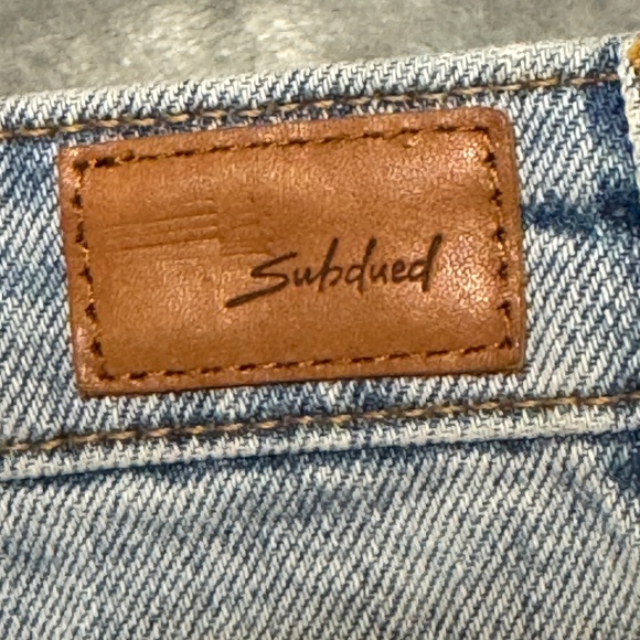 Subdued (OSIT Impresa) Denim Mini Skirt.Size XS/2 - Picture 3 of 5